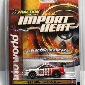 AW New! Xtraction Ultra-G - 1995 Mitsubishi Eclipse HO Slot Car 2022 Misp! Moc!